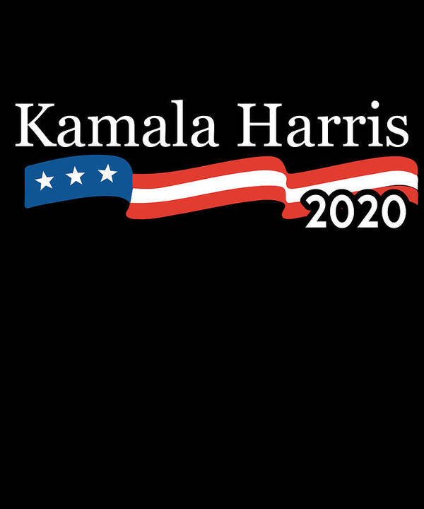 Cool Poster featuring the digital art Kamala Harris 2020 For President by Flippin Sweet Gear