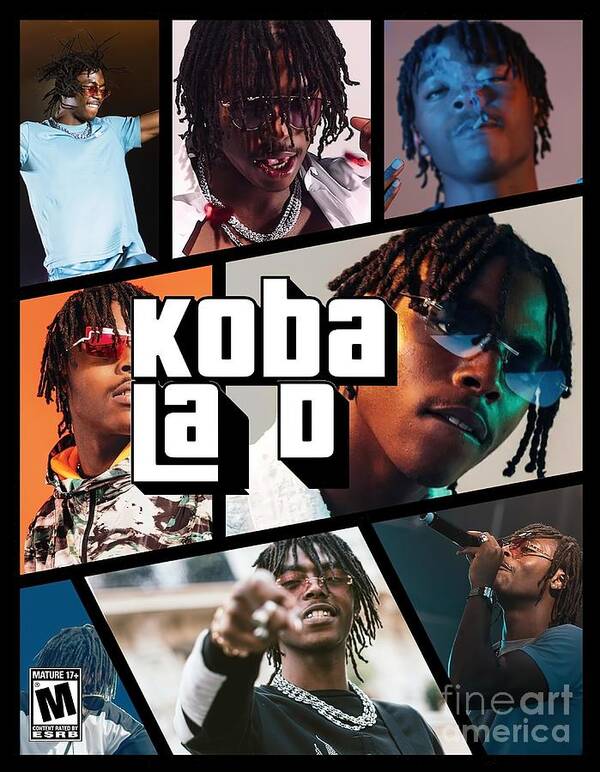 Koba La D GTA V French Rap Poster by Stevens Hughes - Fine Art America