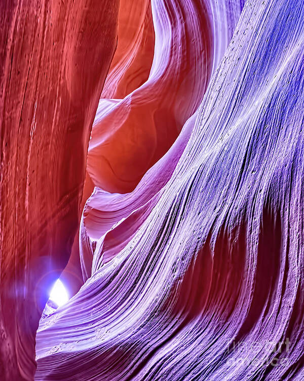 Miscellaneous Poster featuring the photograph Lower Antelope Canyon 1 by Tom Watkins PVminer pixs