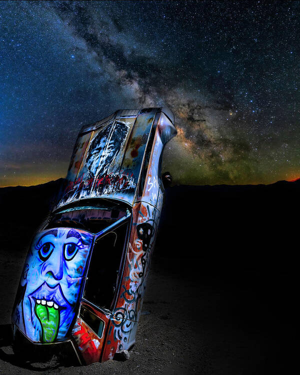 2020 Poster featuring the photograph Milky Way Over Mojave 4 by James Sage
