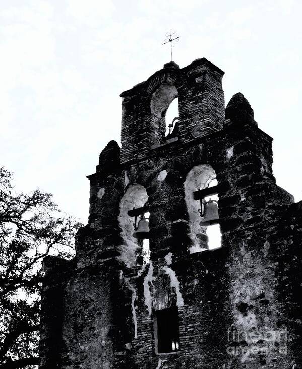 Historical Photograph Poster featuring the photograph Mission Espada by Expressions By Stephanie
