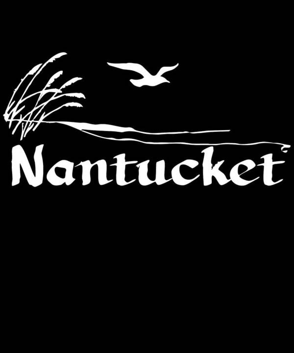 Funny Poster featuring the digital art Nantucket by Flippin Sweet Gear