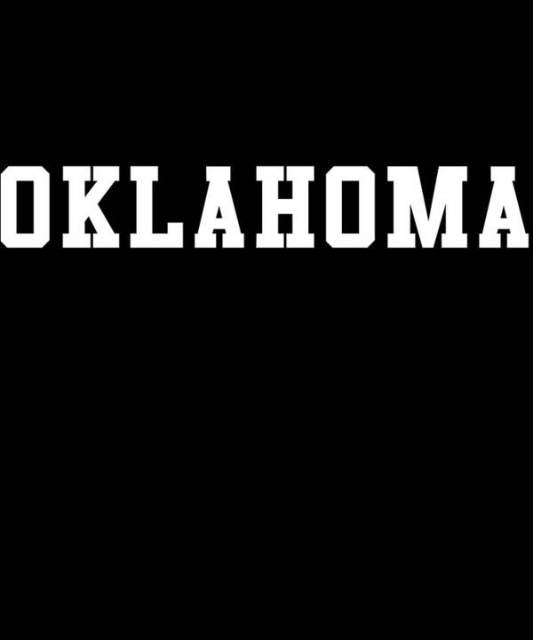 Funny Poster featuring the digital art Oklahoma by Flippin Sweet Gear