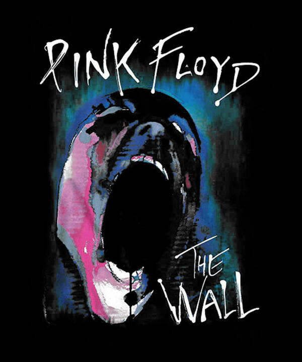 Pink Floyd Retro Faded The Wall Poster by Notorious Artist - Pixels