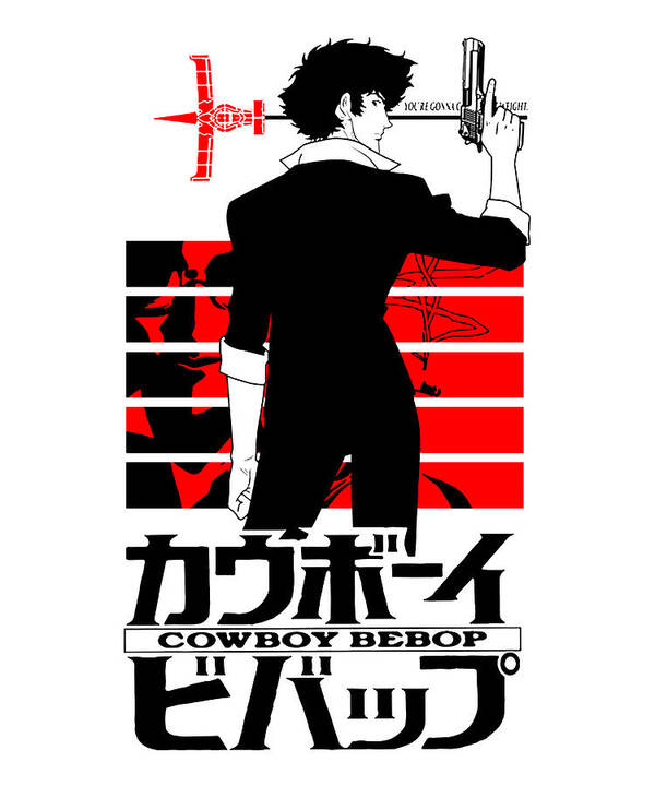 Spike Spiegel Cowboy Bebop Anime Series Hd Matte Finish Poster