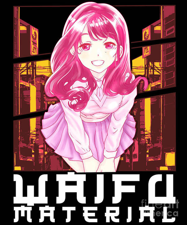  iPhone 14 Kawaii Anime Girl Waifu Otaku - Japanese