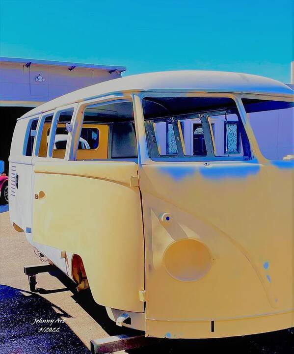 Volkswagen Poster featuring the photograph Yesterday maybe Tomorrow by John Anderson