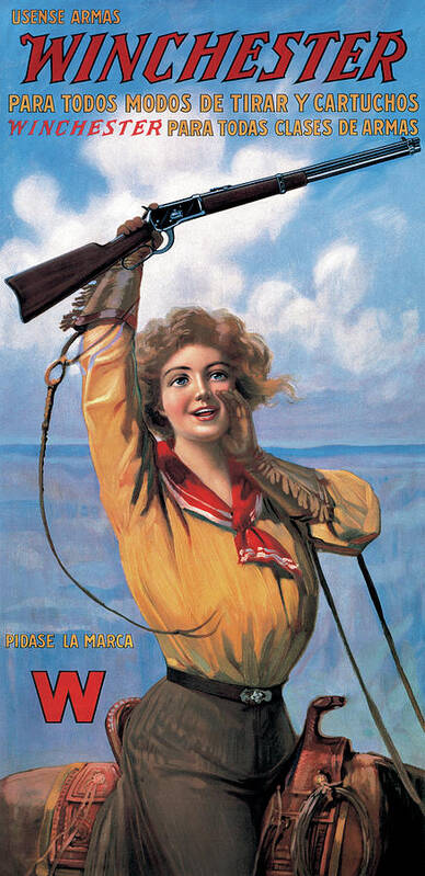Outdoor Poster featuring the painting Woman With Model 92 by C Everitt Johnson