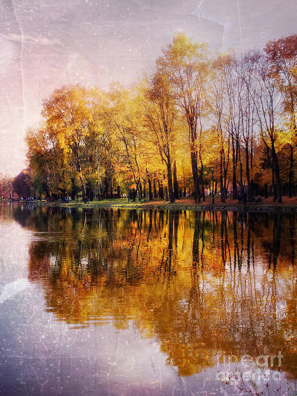 Autumn Poster featuring the photograph Autumn #1 by Justyna Jaszke JBJart