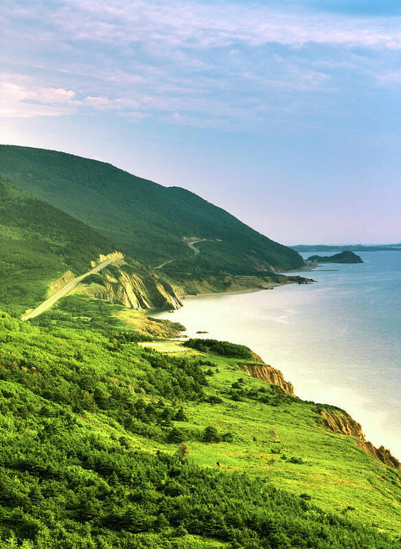 Adnt Poster featuring the photograph Canada, Nova Scotia, Cape Breton #1 by Walter Bibikow