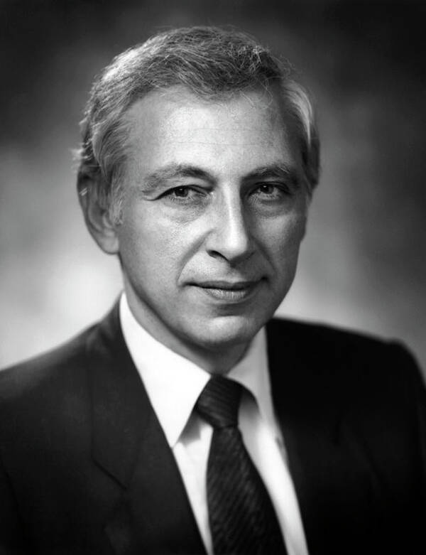 Aids Poster featuring the photograph Dr. Robert Gallo #2 by National Cancer Institute