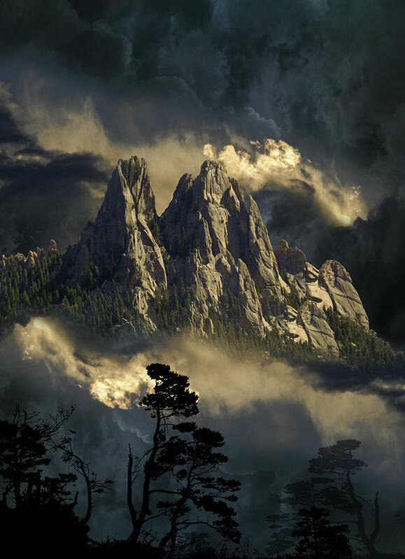 Mountains Poster featuring the photograph 3694 by Peter Holme III