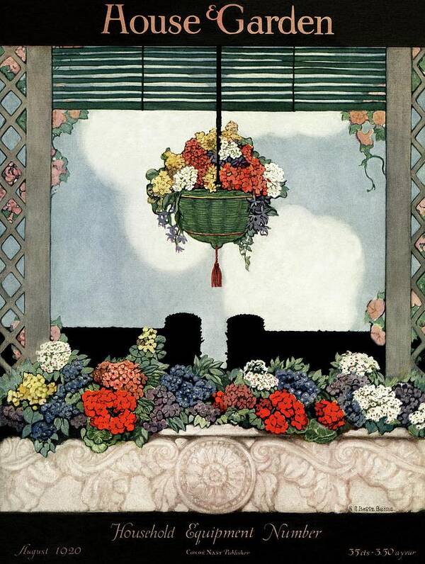 House And Garden Poster featuring the photograph A Neo-classical Marble Window Sill by Ethel Franklin Betts Baines