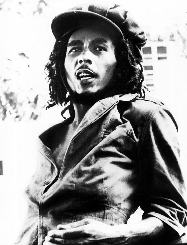 Bob Marley In His Youth Poster