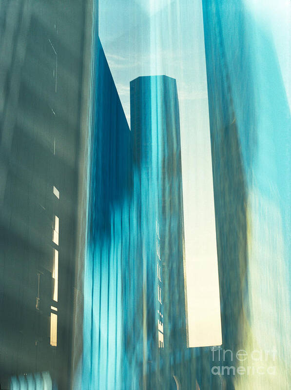 Abstract Cityscape Poster featuring the photograph Chicago Skyline by Thomas Carroll