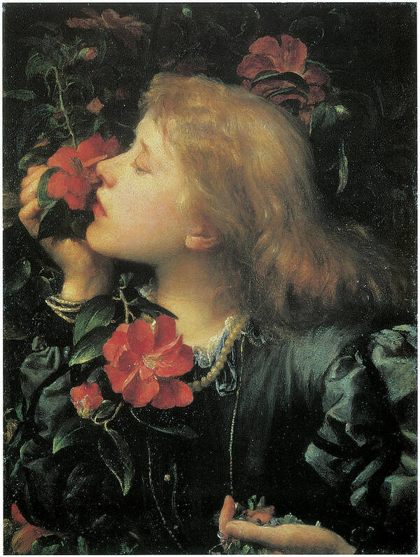 George Frederic Watts Poster featuring the painting Choosing by George Frederic Watts