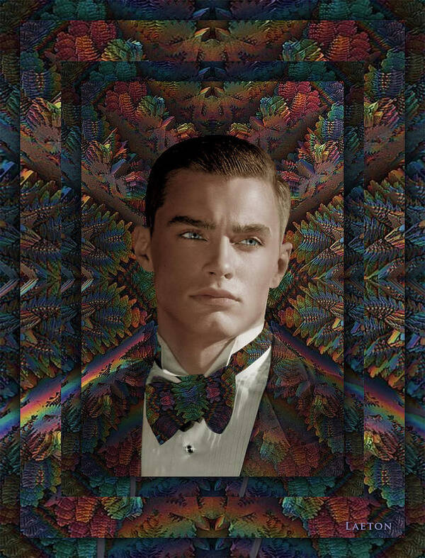 Handsome Man Poster featuring the photograph Colorful Dream by Richard Laeton