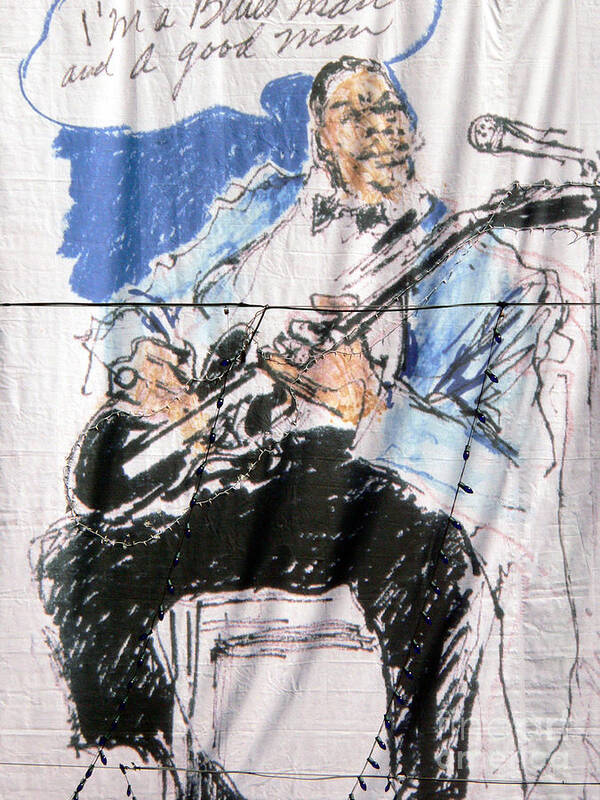 Blues Man Poster featuring the photograph Delta Blues by David Bearden