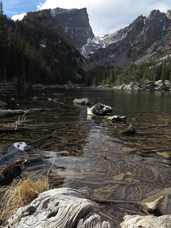 Lake Poster featuring the photograph Dream Lake II by Jessica Myscofski