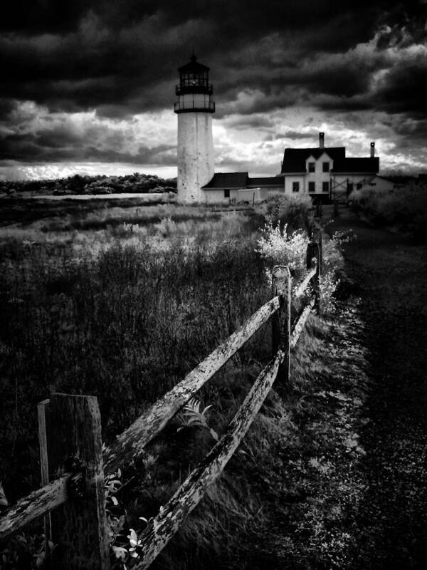 Lighthouses Poster featuring the photograph Follow Me by Robert McCubbin