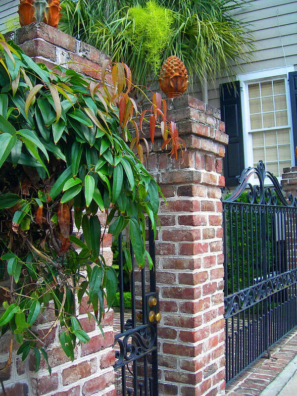 Charleston Poster featuring the photograph Gates of Charleston 2 by Deborah Ferree