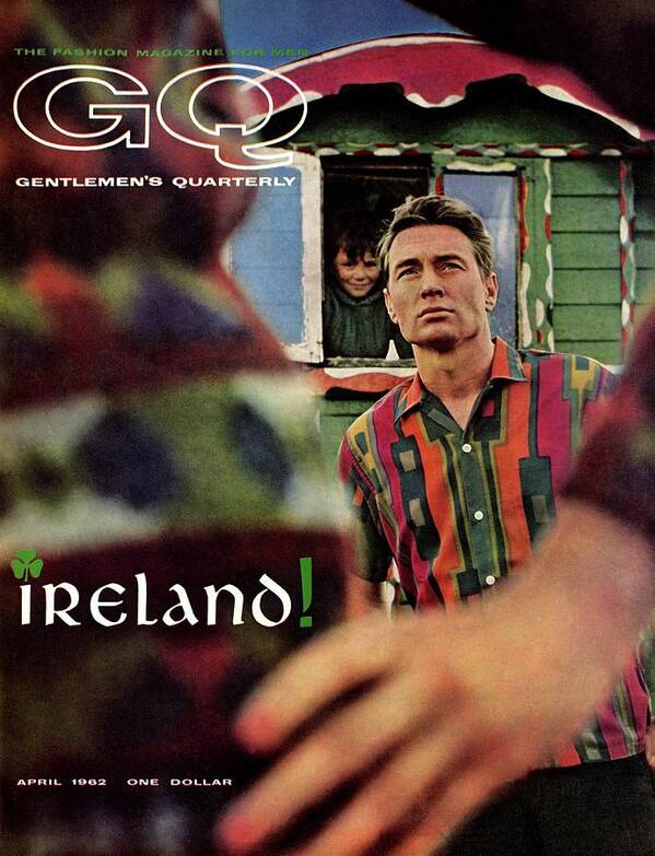 Fashion Poster featuring the photograph Gq Cover Of Model In Ireland by Chadwick Hall