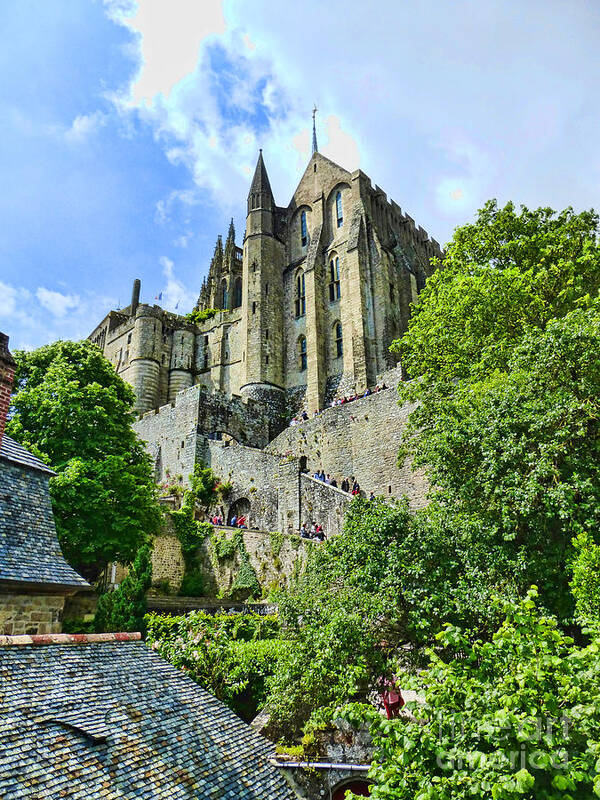 Europe Poster featuring the photograph Great Day at the Mont by Crystal Nederman