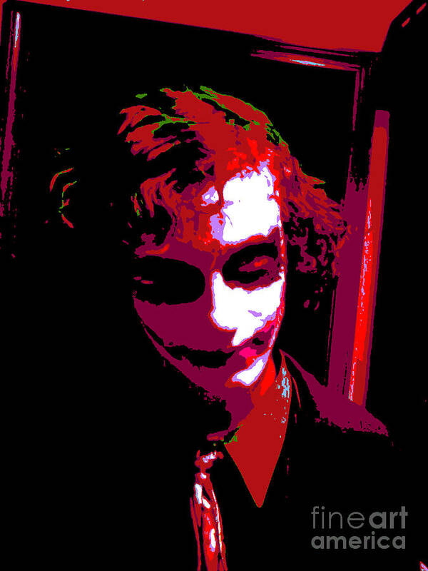 Digital Poster featuring the photograph Joker 9 by Alys Caviness-Gober