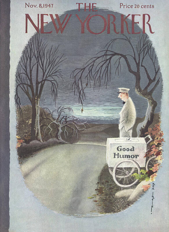 Loneliness Poster featuring the painting New Yorker November 8th, 1947 by Rea Irvin
