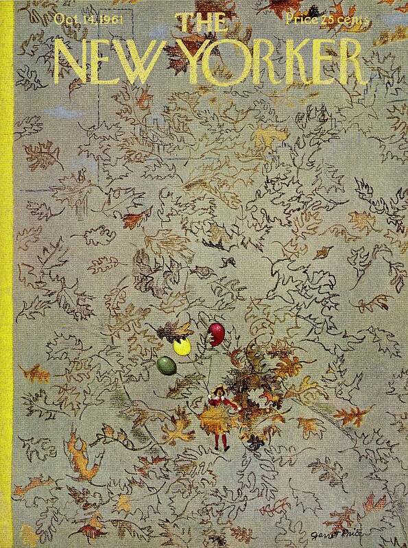 Illustration Poster featuring the painting New Yorker October 14th 1961 by Garrett Price