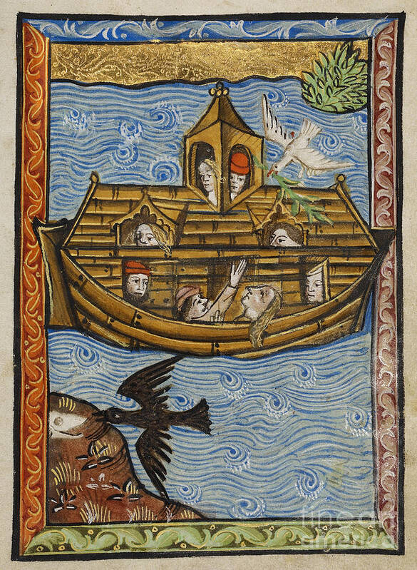 Noah's Ark Poster featuring the photograph Noahs Ark, 1190 by Getty Research Institute