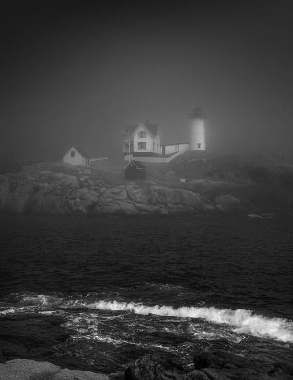 Lighthouse Poster featuring the photograph Nubble Lighthouse by Joseph Smith
