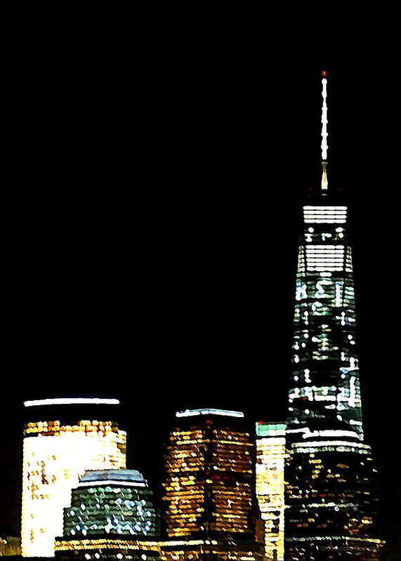 One World Trade Center Poster featuring the photograph One World Trade Center by Dark Whimsy