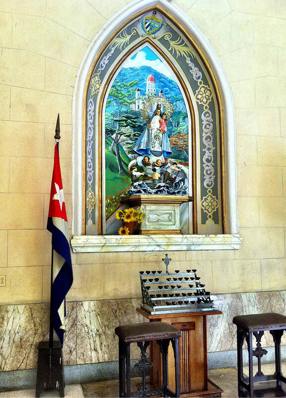 Cuba Poster featuring the photograph Patria by Carlos Avila