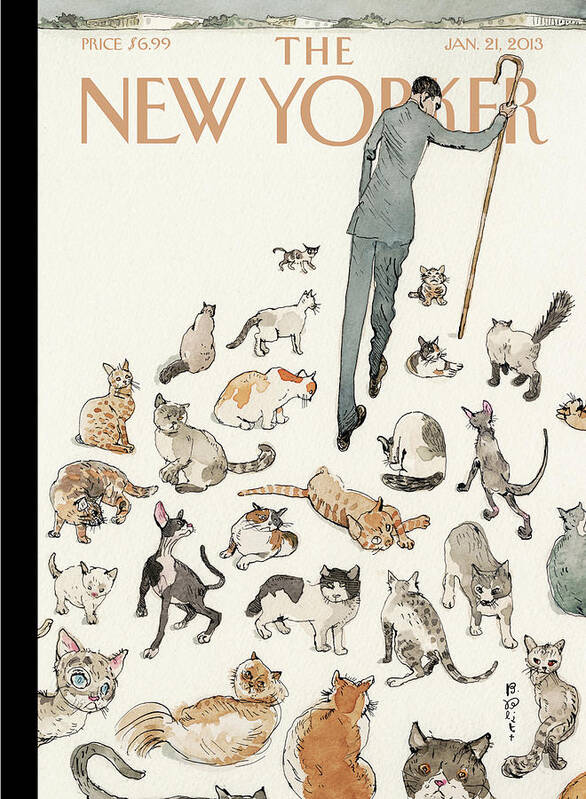 Congress Poster featuring the painting Herding Cats by Barry Blitt