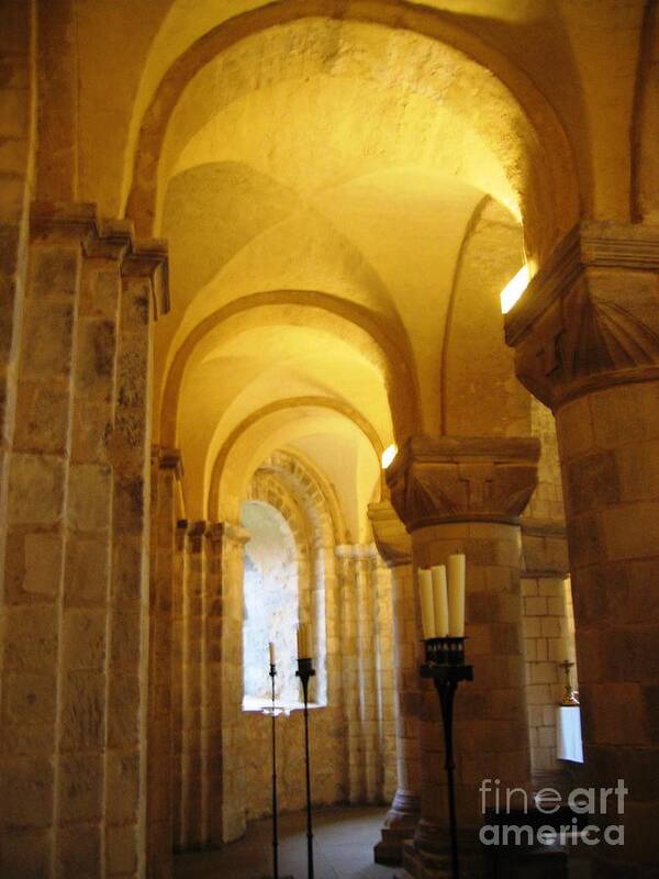 St. John's Chapel Poster featuring the photograph Romanesque by Denise Railey