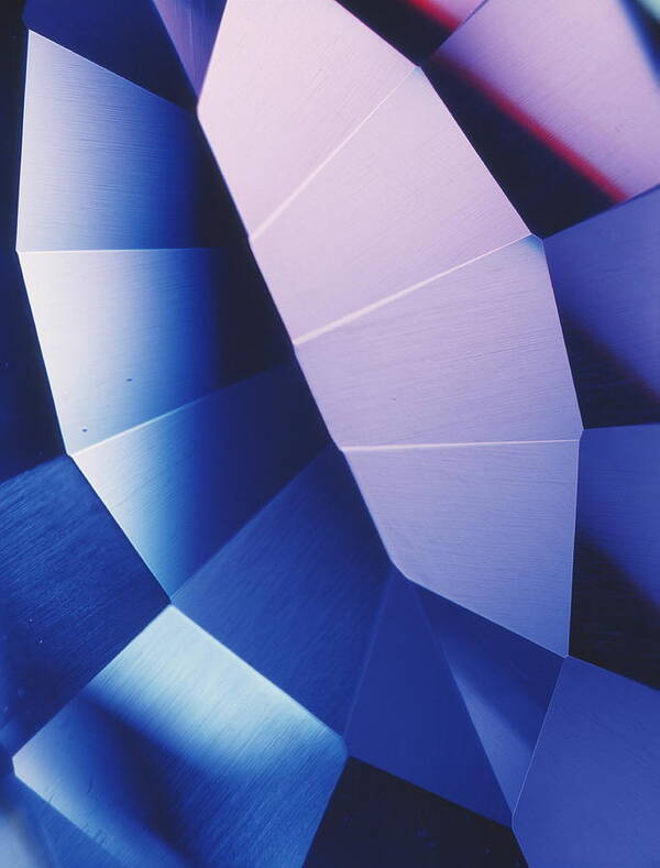 Sapphire Poster featuring the photograph Sapphire by John Walsh/science Photo Library