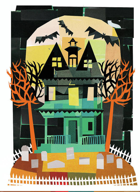 Autumn Poster featuring the painting Spooks II by Michael Mullan