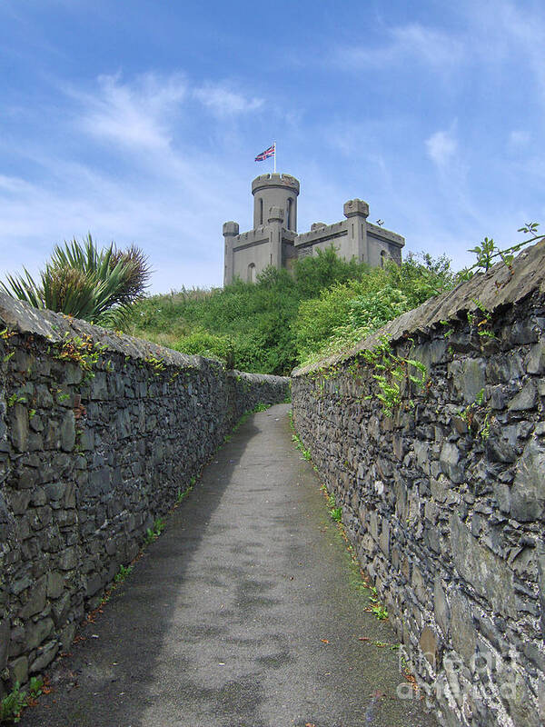 Castle Poster featuring the photograph The Moat by Brenda Brown