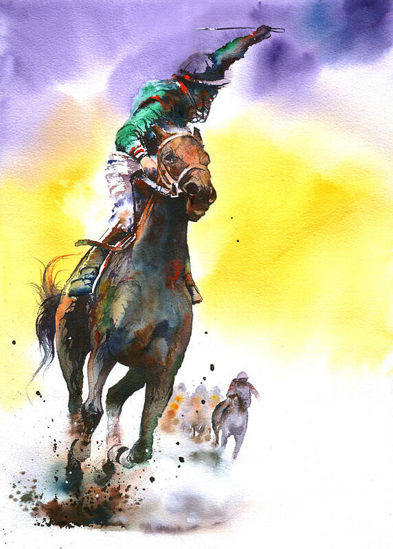 Horse Poster featuring the painting Triumphant by Peter Williams