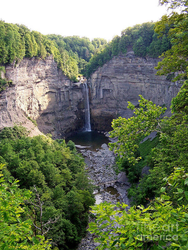 Landscape Poster featuring the photograph Tunkhannock Falls 2 by Tom Doud