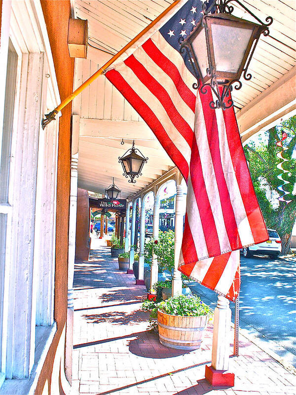 Americans Together Poster featuring the pastel We Are Americans by Joseph Mora