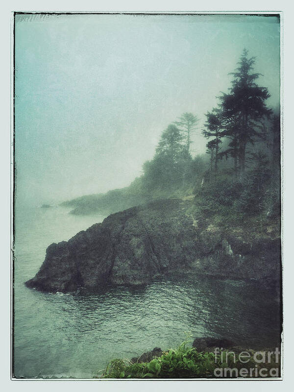 Iphoneography Poster featuring the photograph Whispering Shore by Venetta Archer