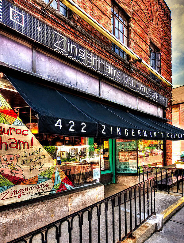 Zingermans Poster featuring the photograph Zingerman's Delicatessen by James Howe