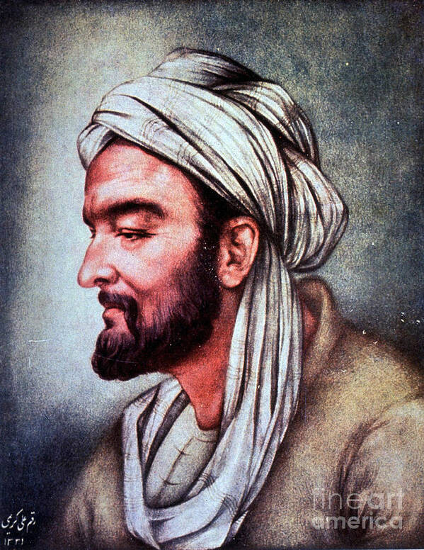 Science Poster featuring the photograph Avicenna, Persian Polymath #5 by Science Source