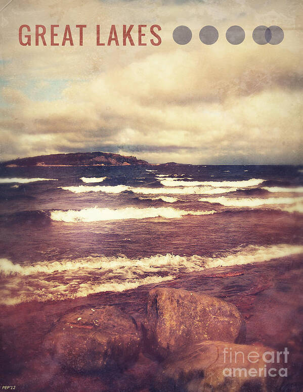 Photography Poster featuring the photograph Great Lakes by Phil Perkins