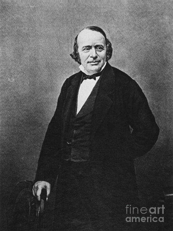 Jean Louis Agassiz Poster featuring the photograph Jean Louis Agassiz by Science Source