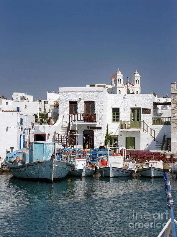 Aegean Poster featuring the photograph Paros by Jane Rix