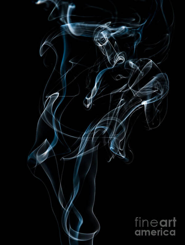 Smoke Poster featuring the photograph Smoke-6 by Larry Carr