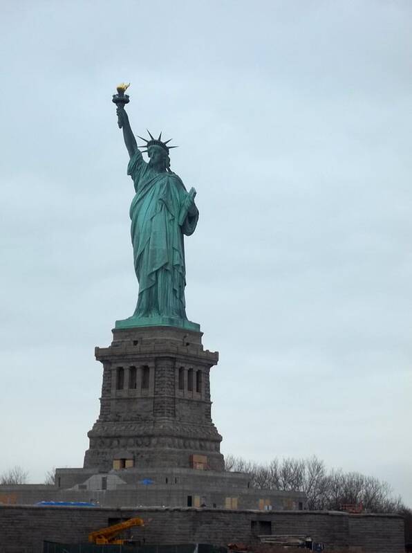 Statue Of Liberty Poster featuring the photograph Statue of Liberty by Brianna Thompson